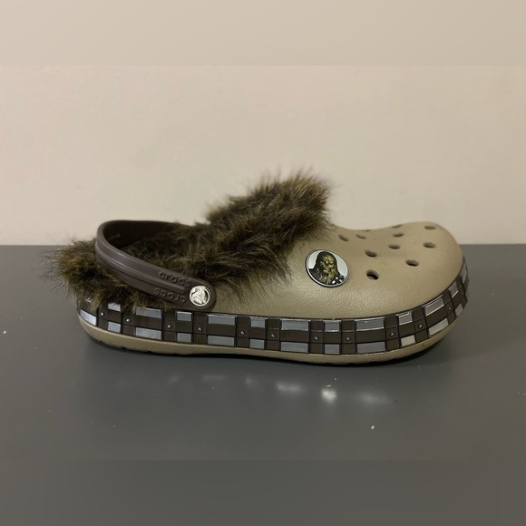 Crocs Star Wars Disney Chewbacca Classic Lined Clog,Unisex Men Size 10/women 12 - Picture 13 of 14